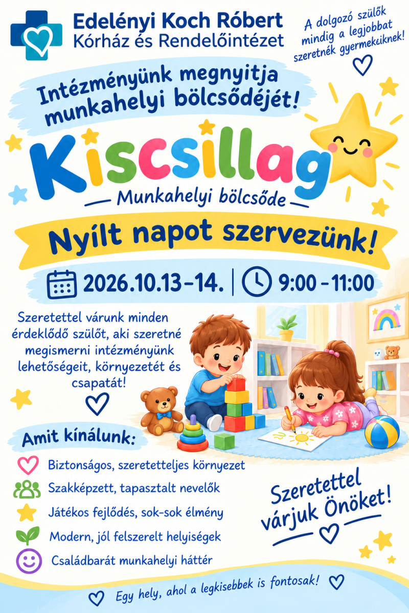 Kiscsillag – Nyílt nap!
