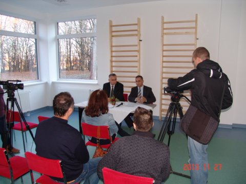 Légzésrehabilitációs központ mûszaki átadása