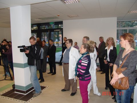 Légzésrehabilitációs központ mûszaki átadása