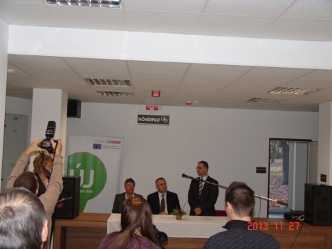 Légzésrehabilitációs központ mûszaki átadása